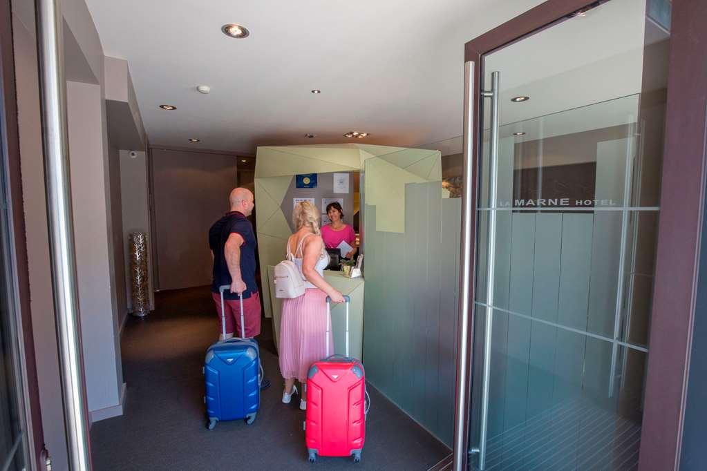 Cit'Hotel De La Marne Tarbes Nội địa bức ảnh